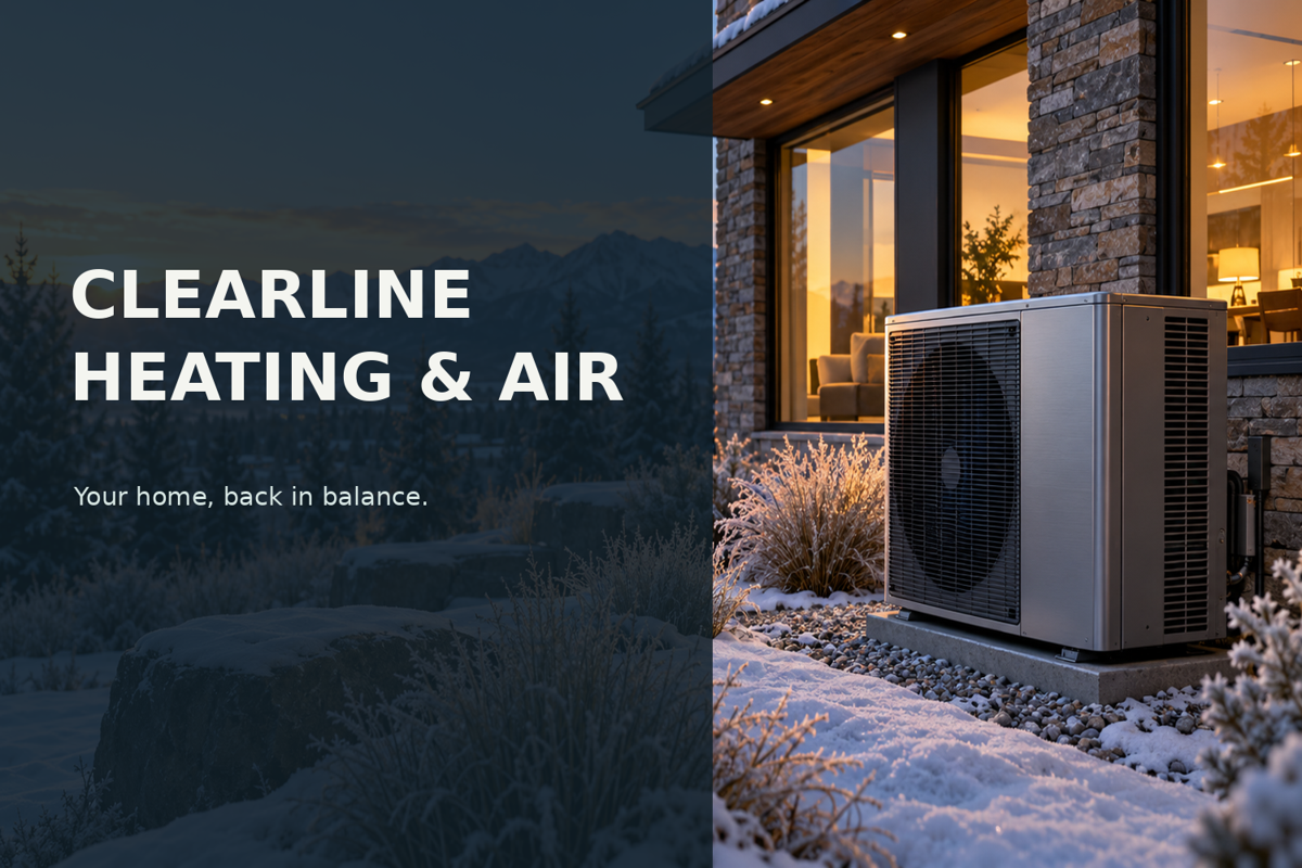 Clearline Heating and Air concept cover